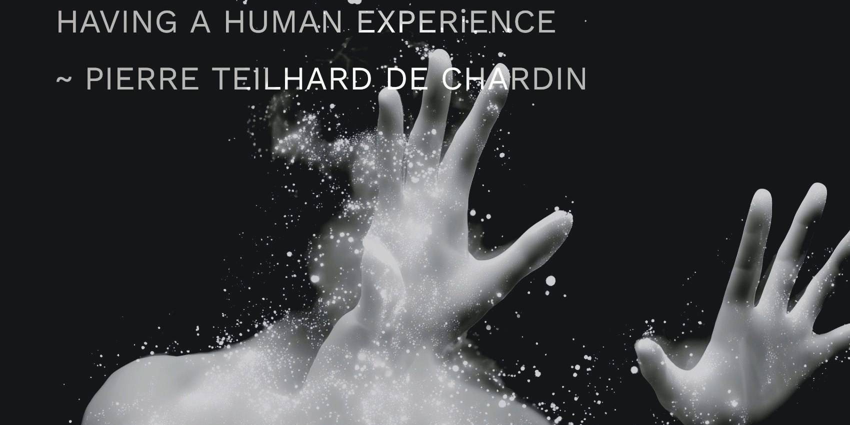 Abstract image of hands reaching upward with sparkles, symbolizing spiritual awakening and higher co.
